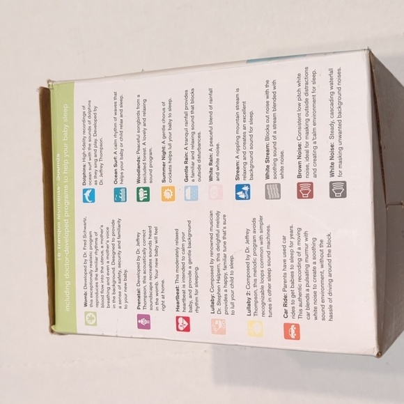 The Brookstone Tranquil Moments Baby Monitor & Sleep Sounds - Picture 7 of 13